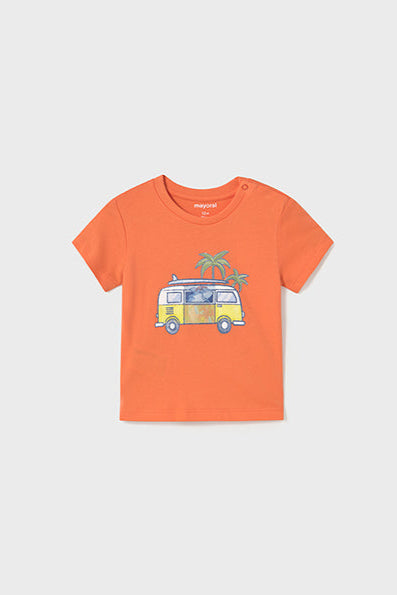 mini boy shark van tee