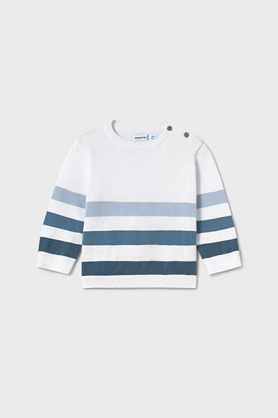 mini boy stripe light sweater