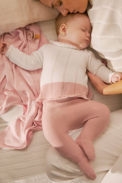 infant sweater + footie set