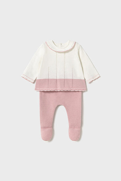 infant sweater + footie set