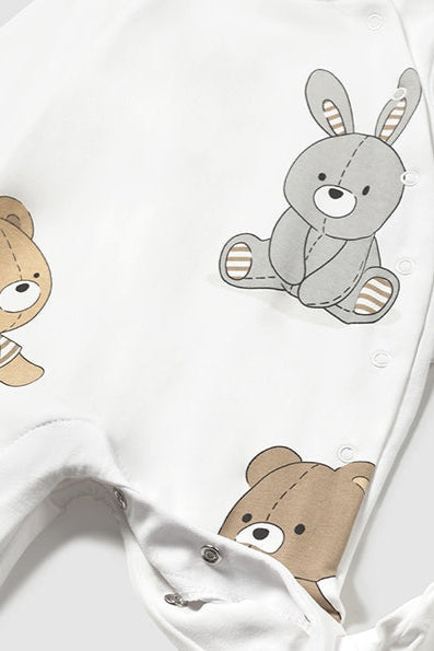 baby teddy footie