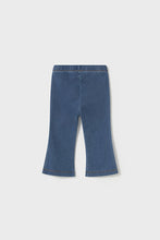Load image into Gallery viewer, mini girl flare denim legging

