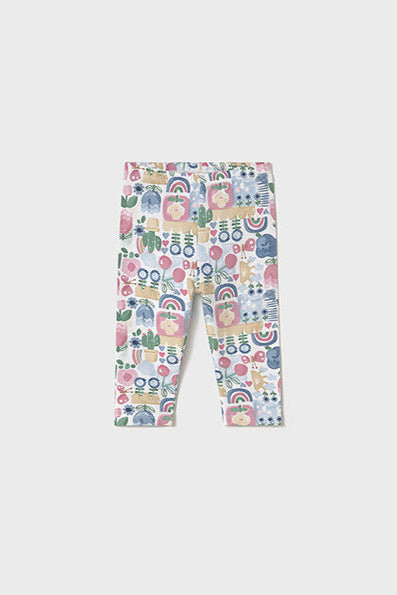 mini girl floral legging