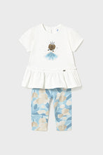 Load image into Gallery viewer, mini girl princess tee + legging set
