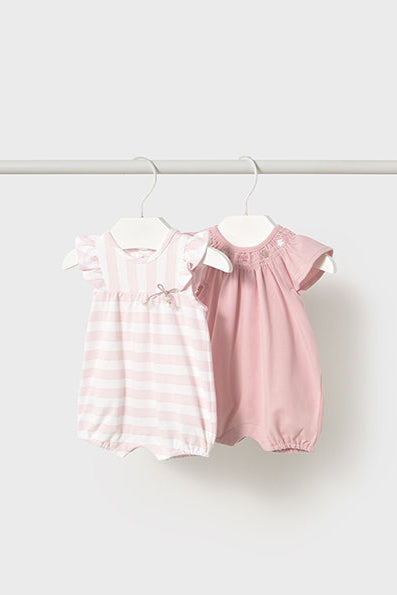 infant star trim romper