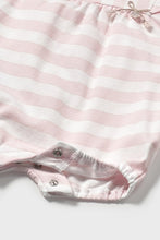 Load image into Gallery viewer, infant star trim romper
