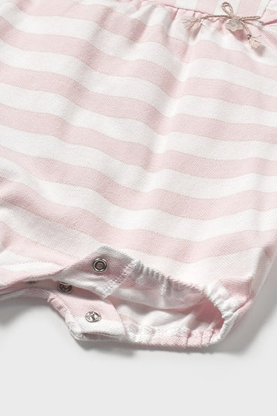 infant star trim romper