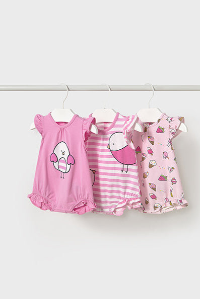 baby chick jersey romper