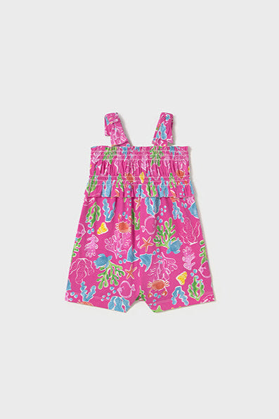 mini girl sea life romper