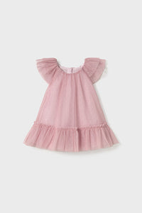 baby flutter tulle dress