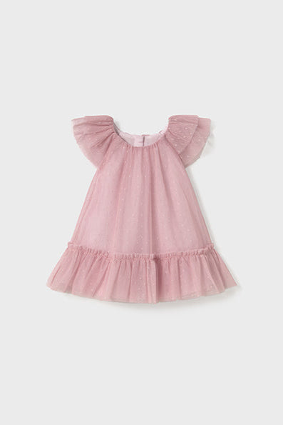 baby flutter tulle dress