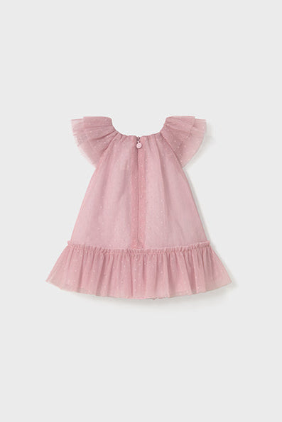 baby flutter tulle dress
