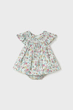 Load image into Gallery viewer, infant floral smock dress + bloomer
