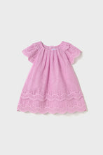 Load image into Gallery viewer, mini girl eyelet tulle dress
