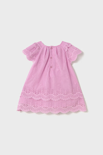 mini girl eyelet tulle dress