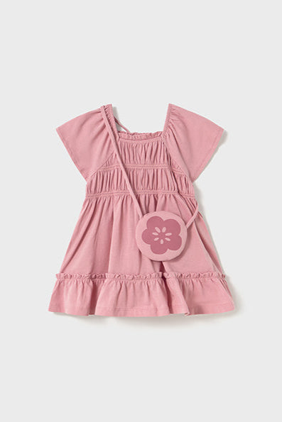 mini girl jersey dress + bag