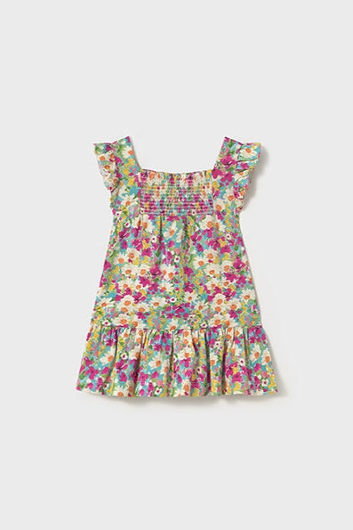 mini girl print jersey dress