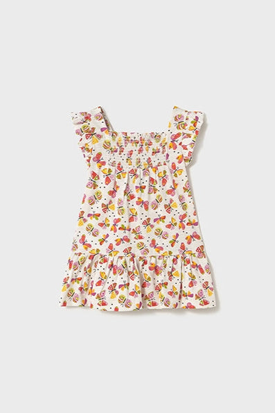 mini girl print jersey dress