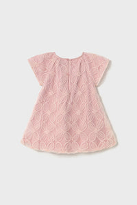 mini girl embroidered tulle dress