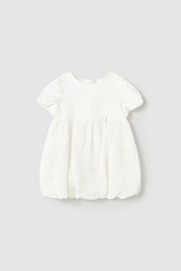 mini girl bubble hem dress