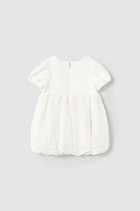 mini girl bubble hem dress