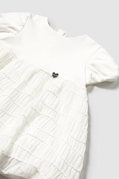 mini girl bubble hem dress