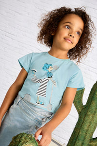 girls scooter tee