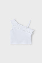 Load image into Gallery viewer, girls rib one shoulder top
