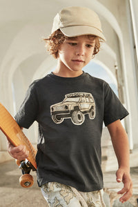 boys short sleeve jeep tee