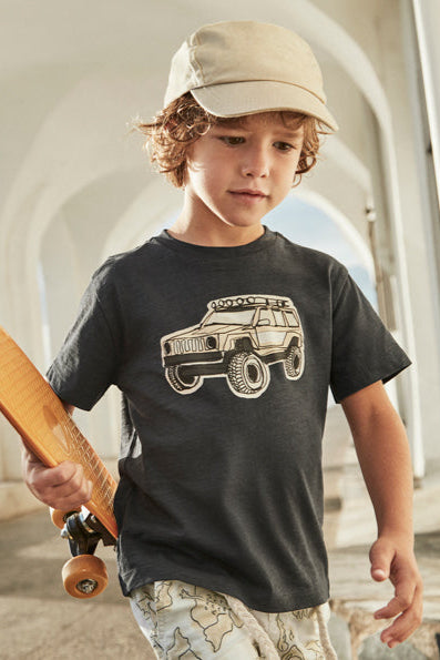 boys short sleeve jeep tee