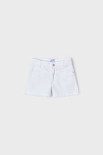 Load image into Gallery viewer, girls clip dot denim shorts
