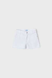 girls clip dot denim shorts