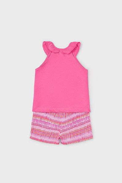 girls icecream tank + short set