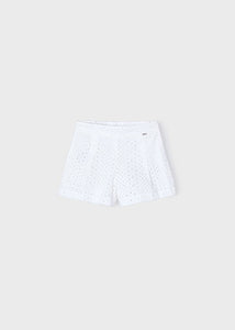 girls eyelet shorts