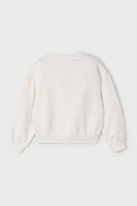 girls embroidered sweatshirt