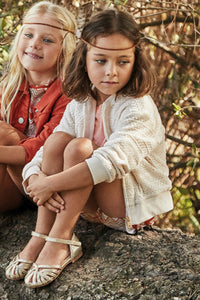 girls crochet bomber
