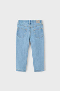 girls patch pocket retro jean