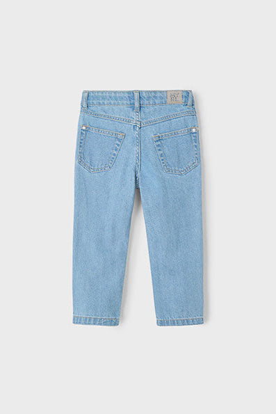 girls patch pocket retro jean