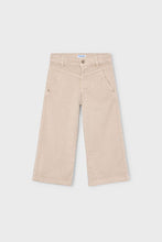 Load image into Gallery viewer, girls twill wide leg jean
