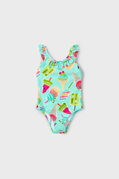 girls icecream tank swimsuit