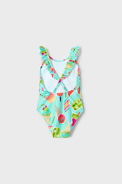 girls icecream tank swimsuit