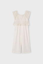 Load image into Gallery viewer, girls crochet bodice jumpsuit
