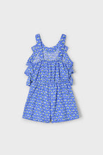 Load image into Gallery viewer, girls tiered print knit romper
