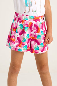 girls floral dress shorts