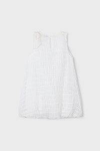 girls pleat bubble dress