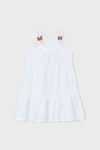 girls knit crochet dress