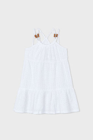 girls knit crochet dress
