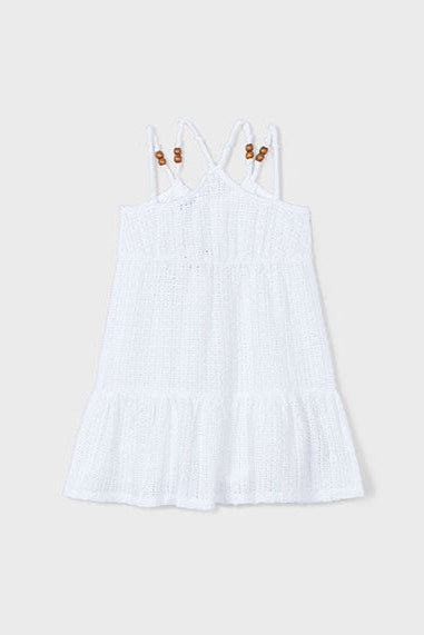 girls knit crochet dress