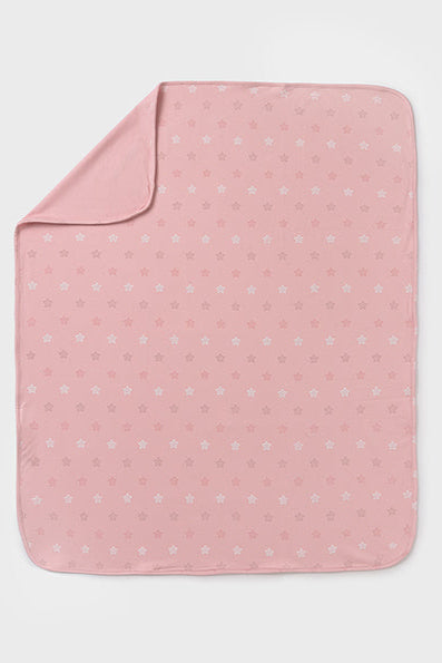 baby french terry stars blanket