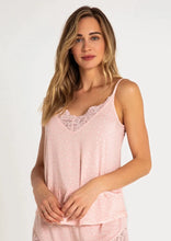 Load image into Gallery viewer, star love lace trim cami
